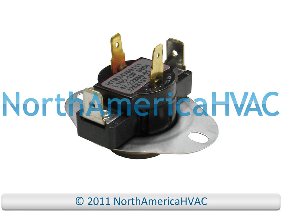 OEM Rheem Ruud Weather King Furnace Limit Switch L10510F Replaces 47